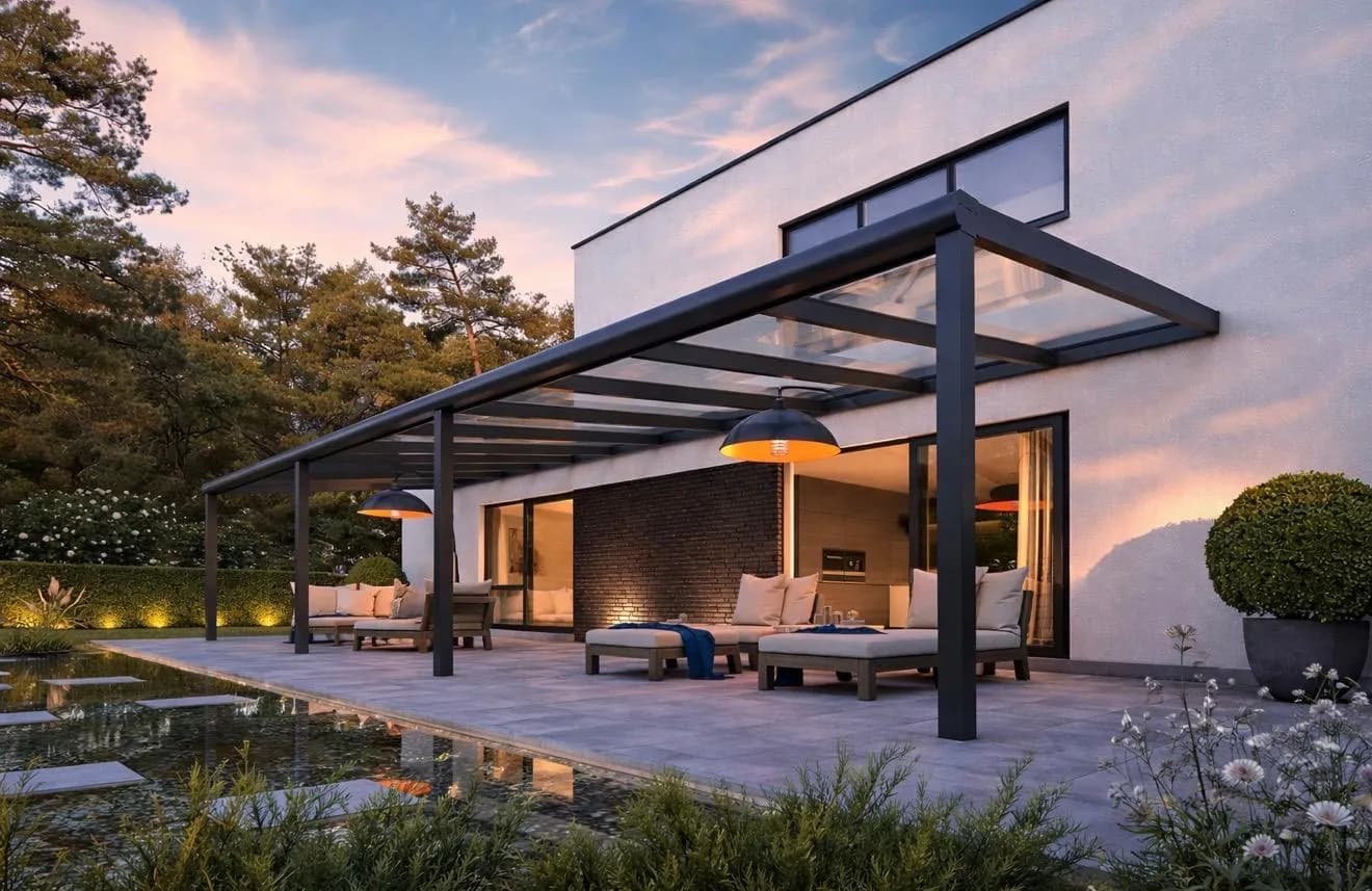 Overkappingen & Veranda's 01 — buitenproject gerealiseerd door JH Buiten Bouw Groep